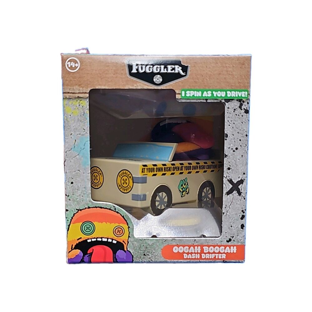 FUGGLER Character Car Dash Drifter Toy Tie-dye Oogah Boogah Figure Jeep NEW